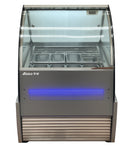 Alaska-Line 8 Pan Gelato Freezer Showcase 8.4 Cu.Ft. Capacity, HIT-816