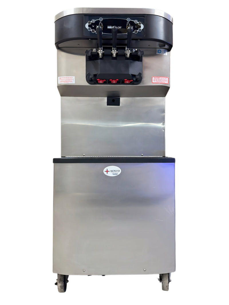 Taylor Soft Serve Ice Cream Machine Twist + 2 Flavor C712-33 Model Used FOR02289