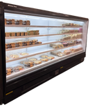 Alaska-Line 202'' - 16Ft. Open Air Merchandise Floor Display Cooler w/ Curtain Remote or Self Contain HIT-1572