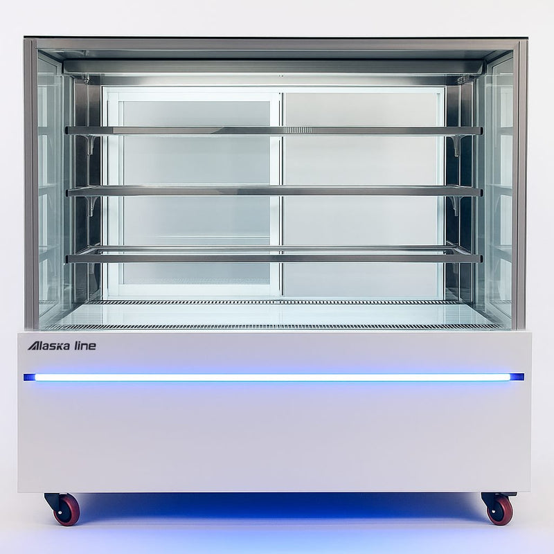 Alaska Line 71'' Premium Pastry Display Cooler HIT-402