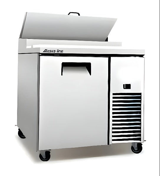 44'' Alaska-Line Pizza Prep Table APPS-44