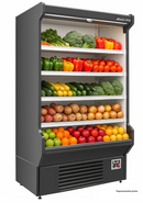 Alaska-Line 77'' Open-Air Merchandiser Display Cooler  – 28 Cu. Ft. Capacity – HIT-20