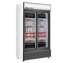 Alaska-Line 52" Two Swing Glass Door Cooler 38.3 Cu.Ft., HIT-802