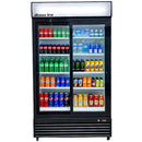 Alaska-Line 45'' Two Sliding Glass Door Cooler 36.7 Cu.Ft. Capacity, HIT-805