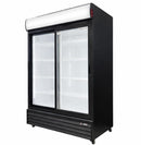 Alaska-Line 52'' Double Sliding Glass Door Cooler - 38.3 Cu.Ft. HIT-801