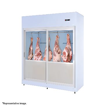 74'' CHEF Meat Hanger Display Cooler 52.9 Cu.Ft - HMC-1975