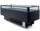 Alaska Line 96'' Dual Temperature Open Display Island Freezer, Cooler HIT-606