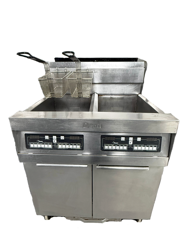 Dean 120,000 BTU Natural Gas Fryer Used FOR02294