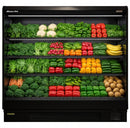 Alaska-Line 76'' Open Air Merchandise Floor Display Cooler w/ Curtain 31.7 Cu.Ft. HIT-23V