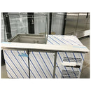 71'' CHEF Refrigerated Salad Prep Table with Curved Sneeze Guard GN-3100SALGC