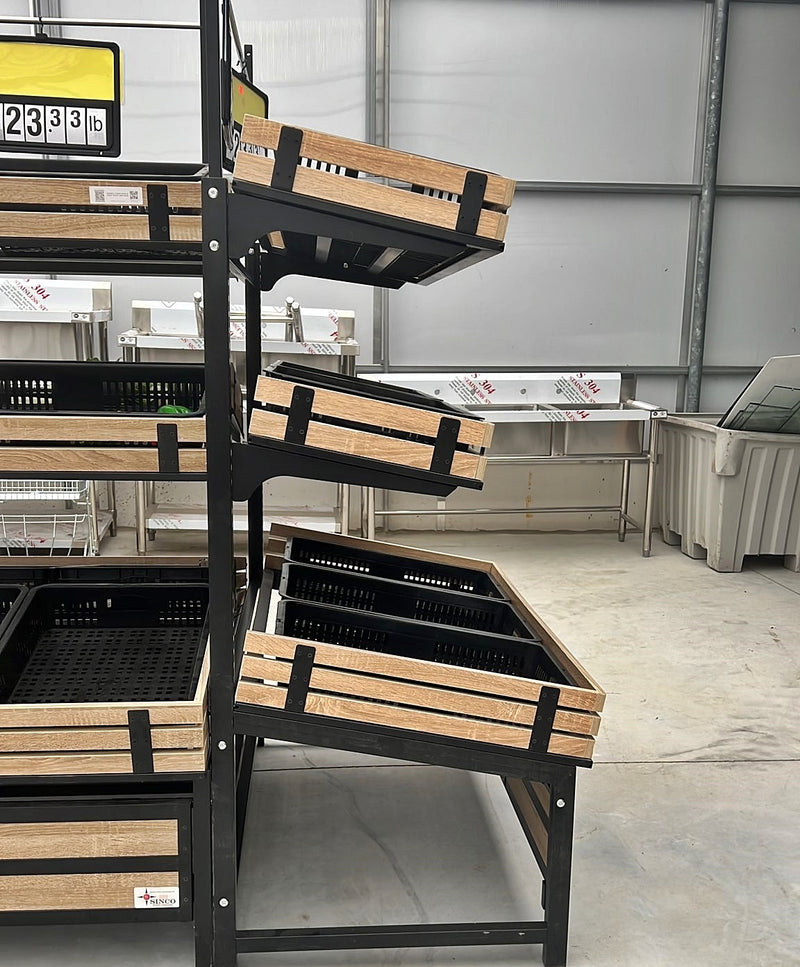 54" Double Side Vegetable & Fruit Rack HBR-3000