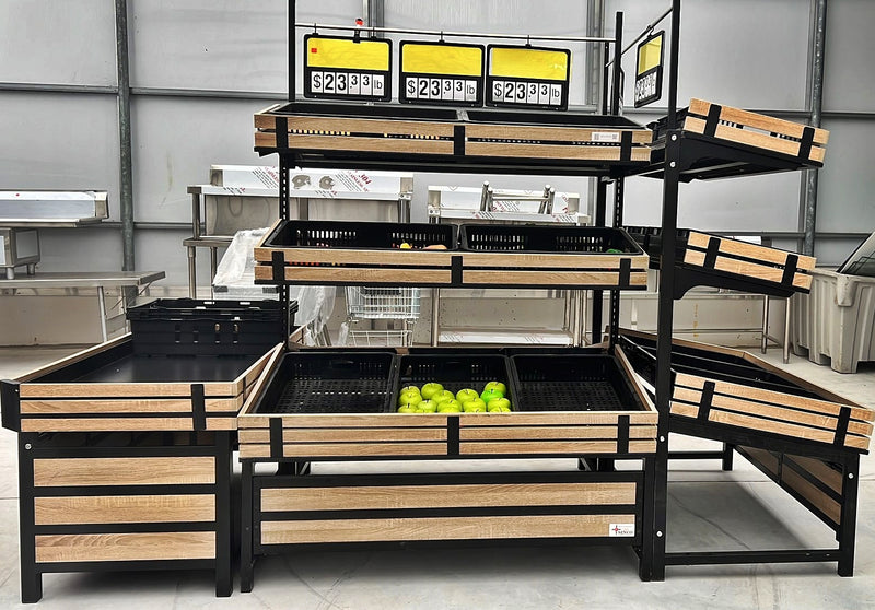 54" Double Side Vegetable & Fruit Rack HBR-3000