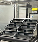 Single Sided Vegetable Rack with Black Baskets YD-V009