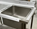 48'' Stainless Steel One Compartment & Left Drainboard Sink ZZ-DXY-1260