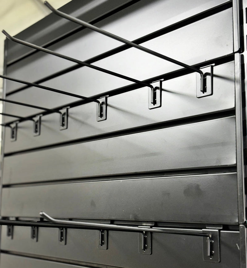 Heavy Duty Metal Slatwall Back Shelf, YD-S017W