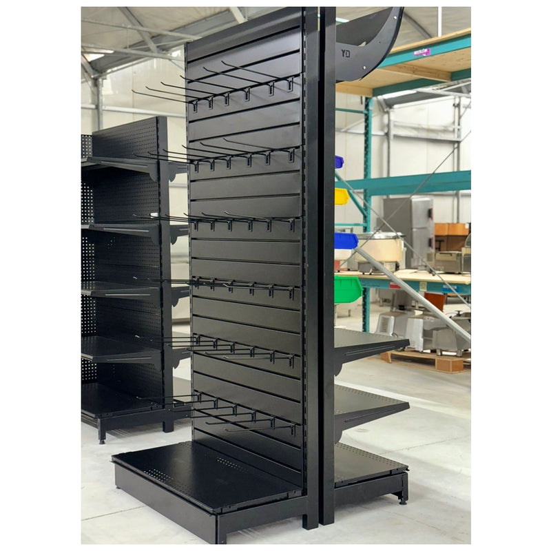 Heavy Duty Metal Slatwall Back Shelf, YD-S017W