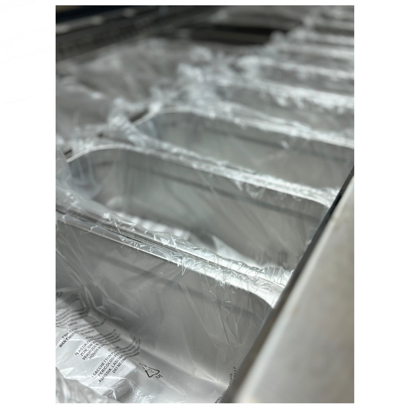 Alaska-Line 62'' 16 Pan Gelato Freezer Showcase 18 Cu.Ft. Capacity, HIT-815