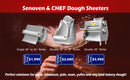 Senoven Single Roller Fondant/Dough Sheeter 24'' SM-600 Single