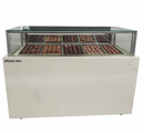 Alaska Line 60'' Chocolate Boutique Cabinet with 3 Drawers 170L Capacity HIT-418
