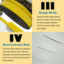 CHEF Electric Semi-Automatic Commercial Dough Divider Rounder OT-36