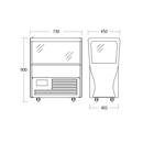 30" Alaska-Line Mini Display Cooler HIT-46