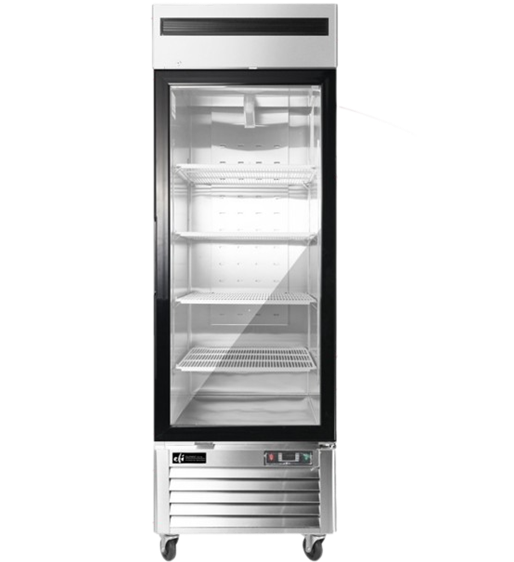 27″ EFI Single Glass Door Cooler 19.4 Cu.Ft., C1-27GDSVC