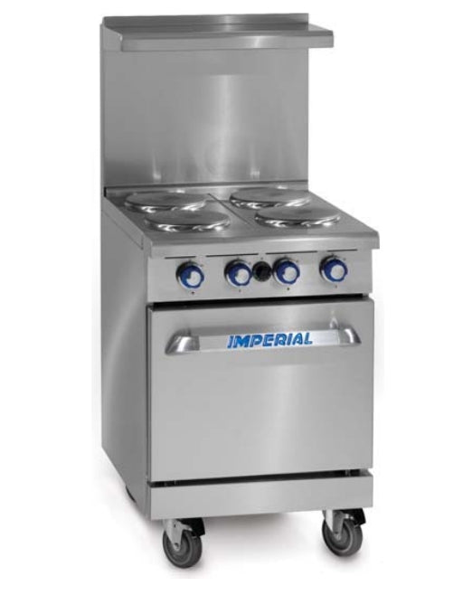 Imperial 24″ Electric Range With 4 Burner IR-4-E