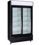 44" Kool-It Double Sliding Glass Door Display Cooler - 31 Cu. Ft. KSM-36