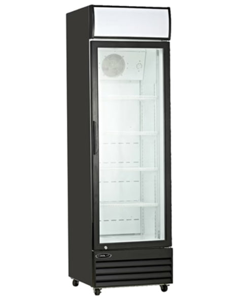 Kool-It 22" Single Glass Door Display Cooler - 11.6 Cu. Ft. KGM-13