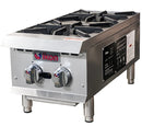 Ikon Two Burner Gas Hot Plate - 50,000 BTU IHP-2-12
