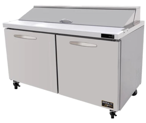 Kool-It 60" Refrigerated Prep Table with Two Doors KST-60-2