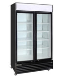 Kool-It 44.5" Double Glass Door Display Cooler - 31.1 Cu. Ft KGM-36