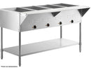 59" CHEF Electric Steam Table with Sneeze Guard SIN4C