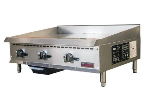 Ikon 36" Manual Gas Griddle - 90,000 BTU IMG-36