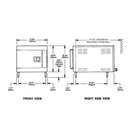 Cleveland Steamcraft Ultra 3-Pan Electric Countertop Steamer (Slightly Used) FOR02154
