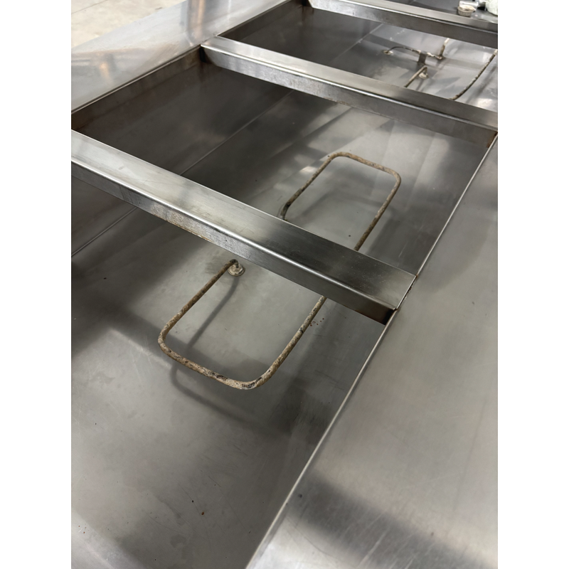 90" Steam / Buffet Table 6 Pan Electric Used FOR02350