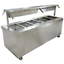 90" Steam / Buffet Table 6 Pan Electric Used FOR02350