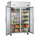 EFI 51" Double Glass Door Display Cooler 43.2 Cu.Ft. C2-52GDSVC