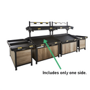 48'' Plastic Tray Single Side Fruit & Vegetable Rack HBR-3088