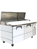 67'' Alaska-Line Pizza Prep Table APPS-67