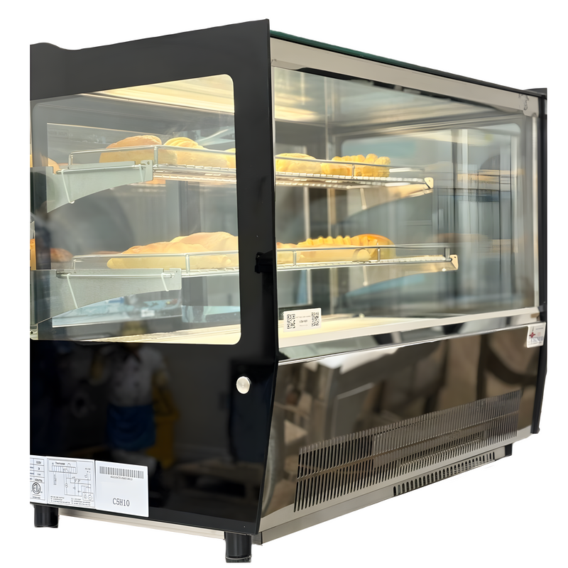36'' CHEF Refrigerated Countertop Display Case Rectangle Used FOR02242