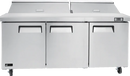 72″ EFI 3 Door Sandwich Prep Refrigerator CSDR3-72VC