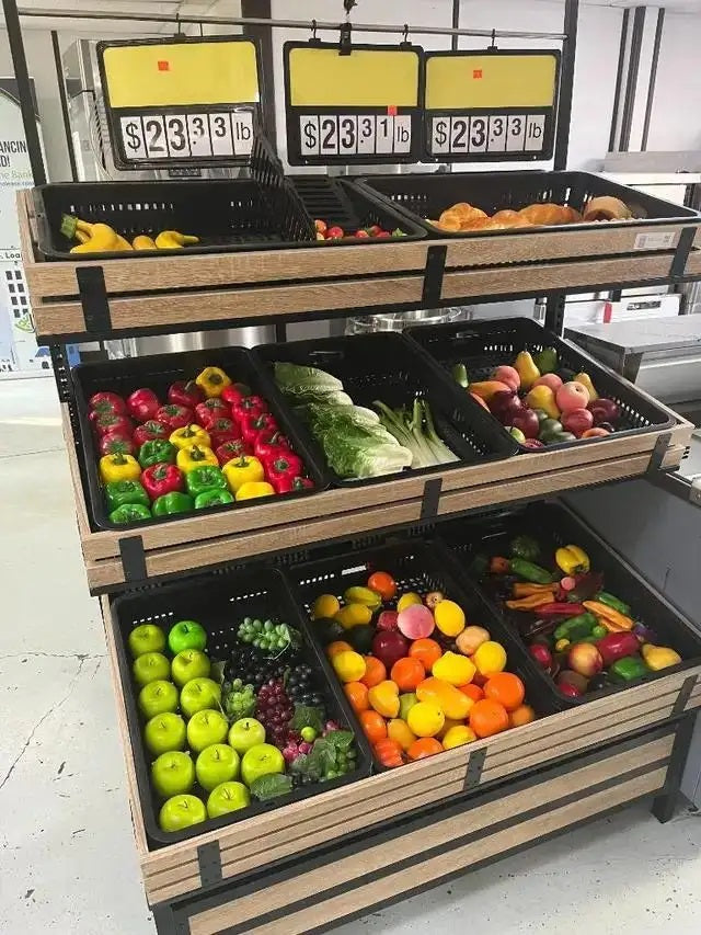 54" Double Side Vegetable & Fruit Rack HBR-3000
