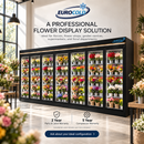 EuroCold Flower Cooler, Remote or Self Contain - From 3 Door To 10 Door Options