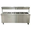 90" Steam / Buffet Table 6 Pan Electric Used FOR02350