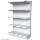 White Single Side Heavy Duty Gondola Shelves YSD-S002