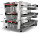 32'' XLT Triple Deck Natural Gas Pizza Conveyor Oven XLT3280-DS-3