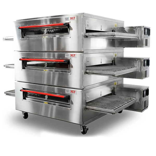24'' XLT Triple Deck Pizza NG/LP/Electric Conveyor Oven XLT-2440-3