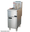 Mondeo Natural Gas 30-45lbs., 90.000 BTU Floor Fryer MD-F3-NG