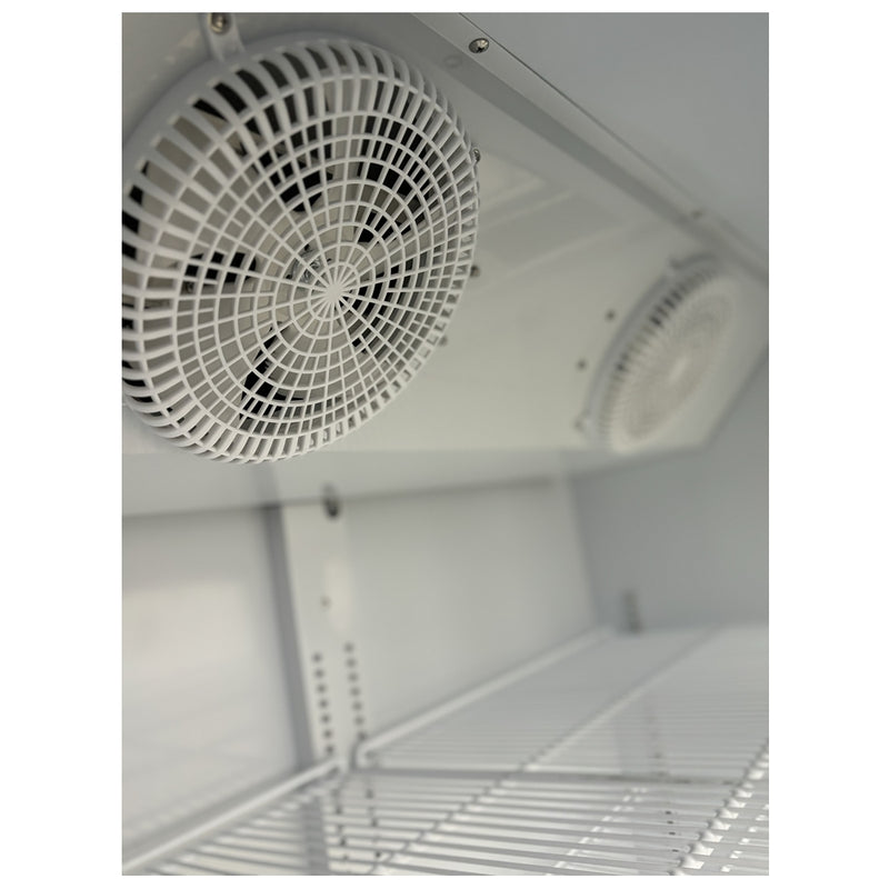 52" Alaska-Line Double Swing Glass Door Cooler 38.3 Cu.Ft., HIT-802